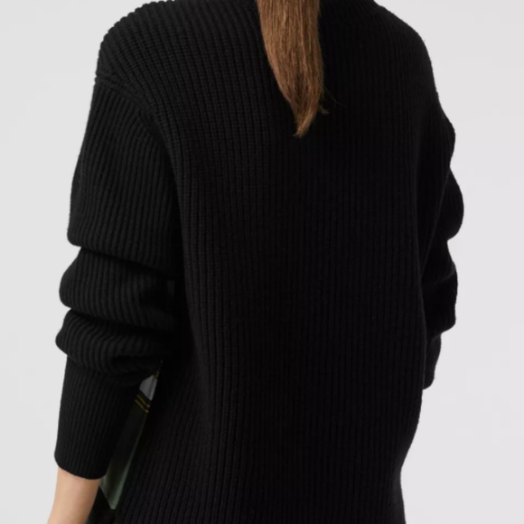 ❌SOLD❌ Burberry XS 1990s 1980s Archieve Scarf Print Silk Merino Wool Sweater - Picture 2 of 6